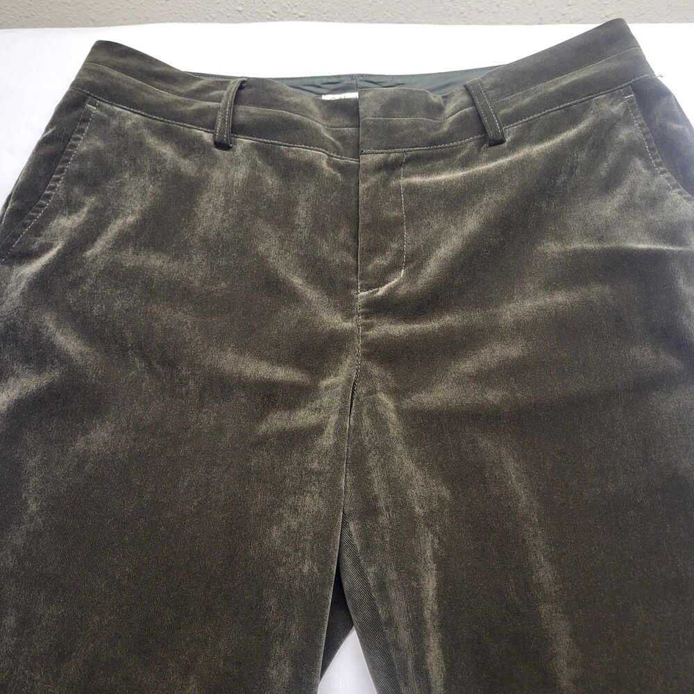 Coldwater Creek Cypress Trouser Fit Bootcut Leg Olive Green P12 - Picture 4 of 8